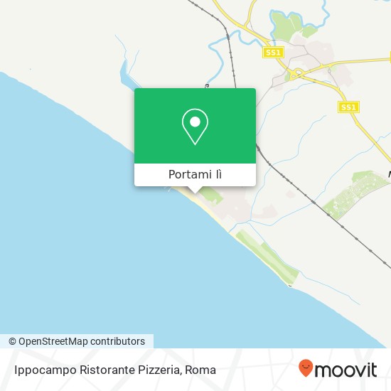 Mappa Ippocampo Ristorante Pizzeria