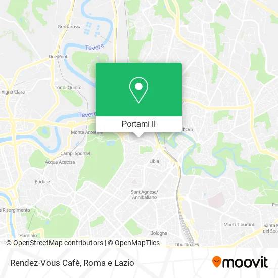 Mappa Rendez-Vous Cafè