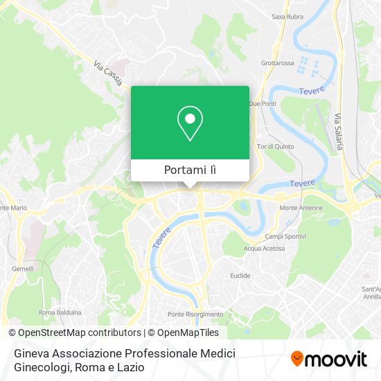 Mappa Gineva Associazione Professionale Medici Ginecologi