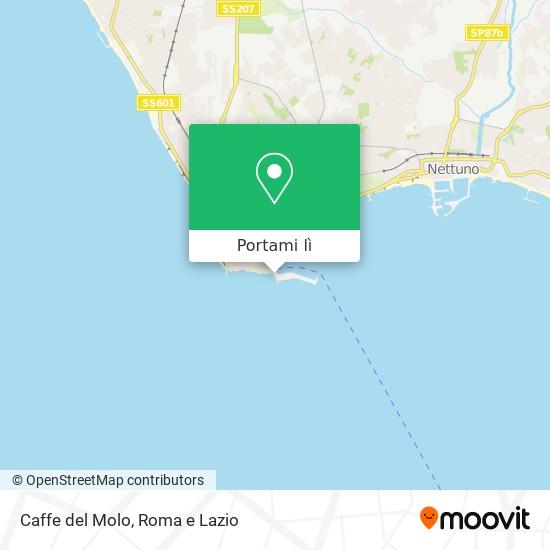 Mappa Caffe del Molo