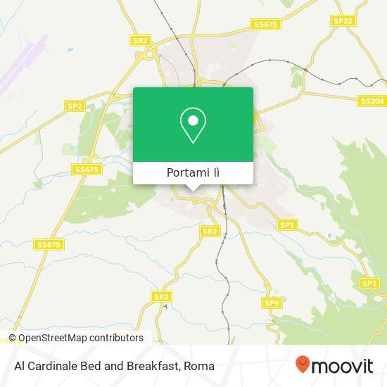 Mappa Al Cardinale Bed and Breakfast