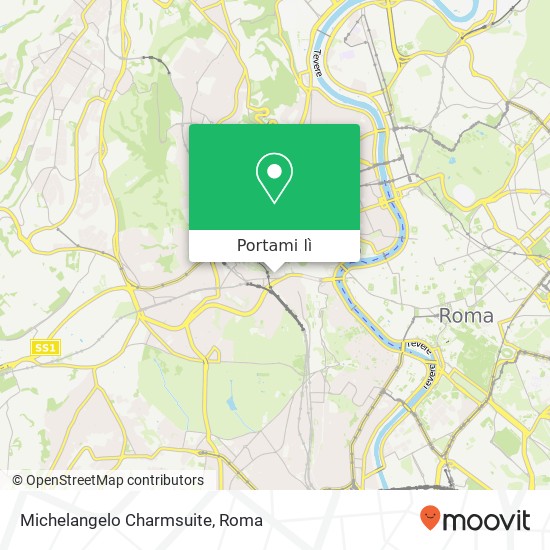 Mappa Michelangelo Charmsuite