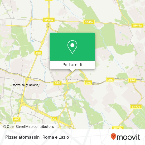 Mappa Pizzeriatomassini