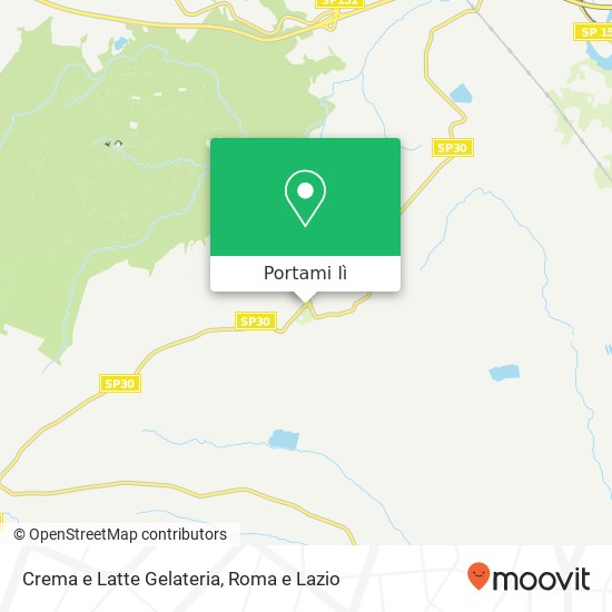 Mappa Crema e Latte Gelateria