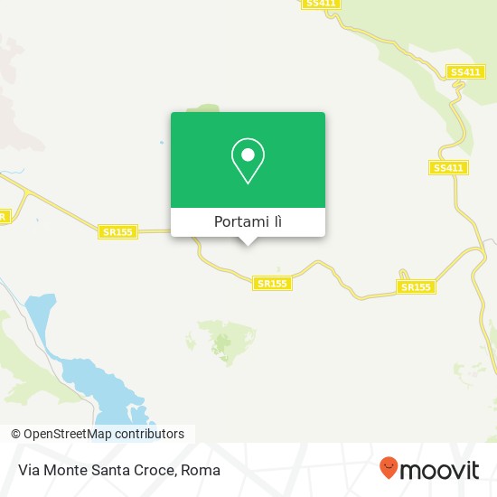 Mappa Via Monte Santa Croce