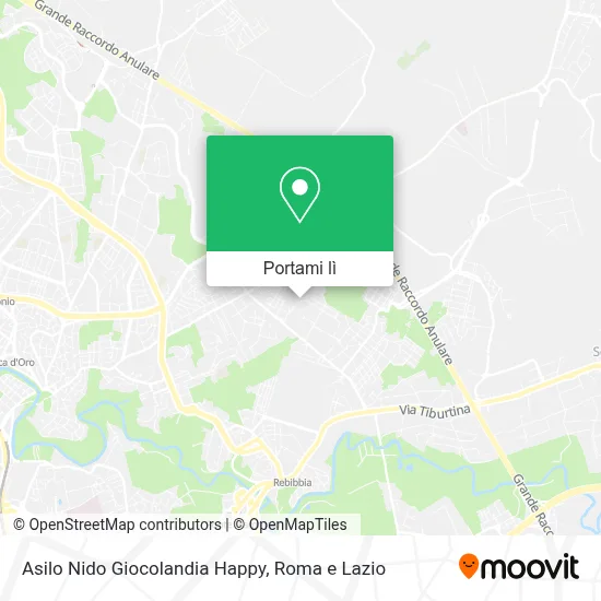 Mappa Asilo Nido Giocolandia Happy