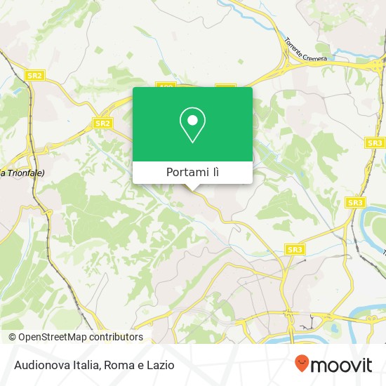 Mappa Audionova Italia