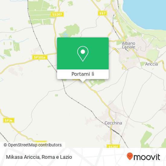 Mappa Mikasa Ariccia
