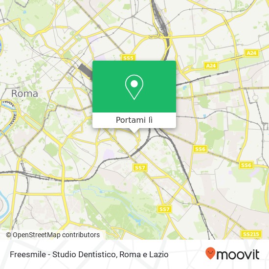 Mappa Freesmile - Studio Dentistico