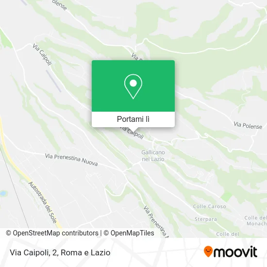 Mappa Via Caipoli, 2