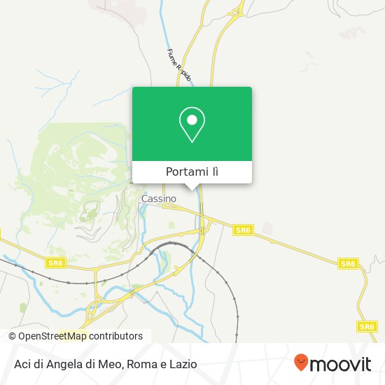 Mappa Aci di Angela di Meo