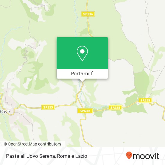 Mappa Pasta all'Uovo Serena