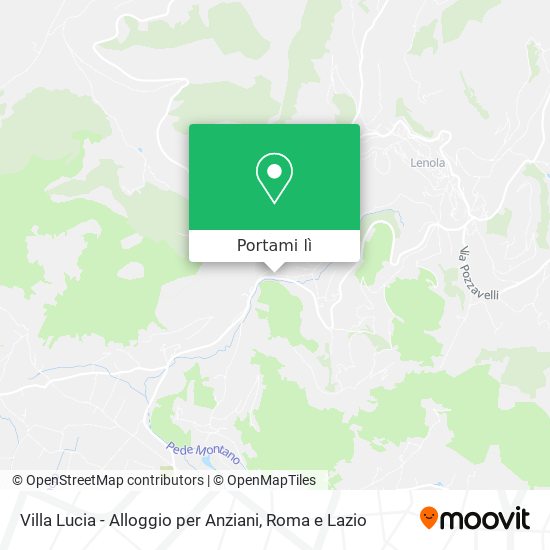Mappa Villa Lucia - Alloggio per Anziani