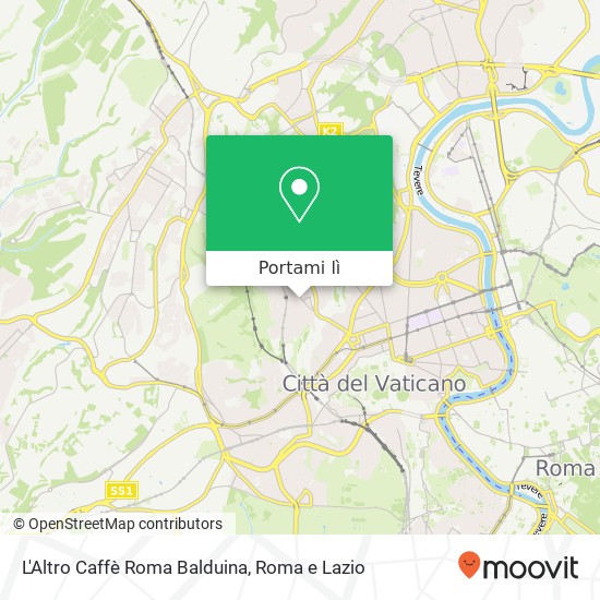 Mappa L'Altro Caffè Roma Balduina