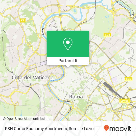 Mappa RSH Corso Economy Apartments