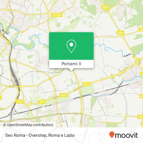 Mappa Seo Roma - Overstep