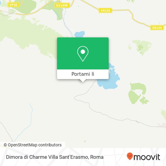 Mappa Dimora di Charme Villa Sant'Erasmo