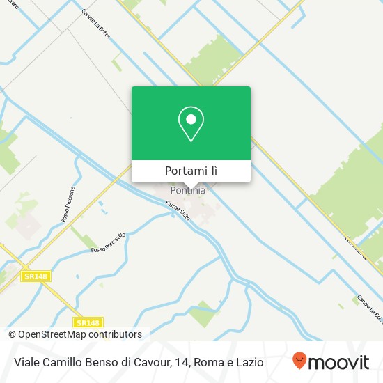 Mappa Viale Camillo Benso di Cavour, 14