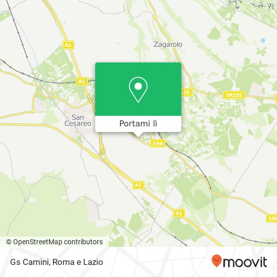 Mappa Gs Camini