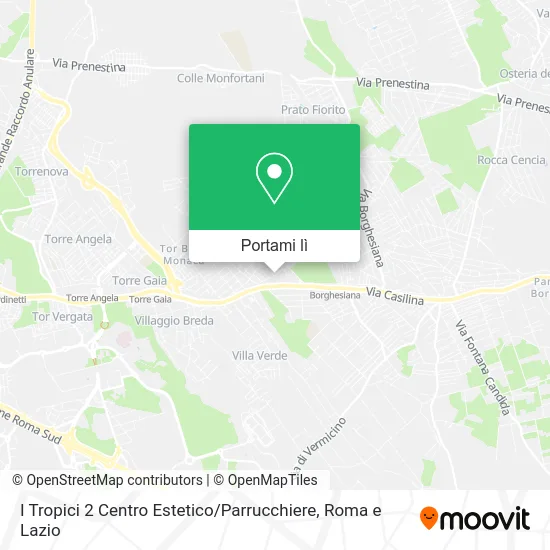 Mappa I Tropici 2 Centro Estetico / Parrucchiere