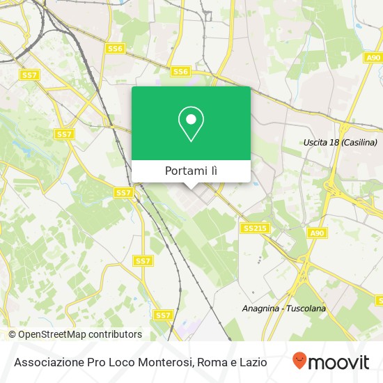 Mappa Associazione Pro Loco Monterosi