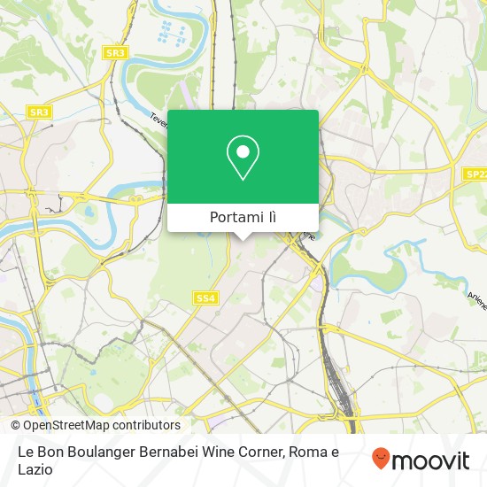 Mappa Le Bon Boulanger Bernabei Wine Corner