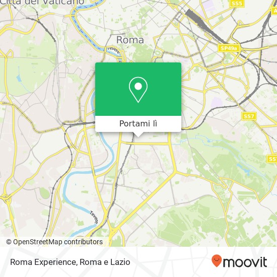 Mappa Roma Experience