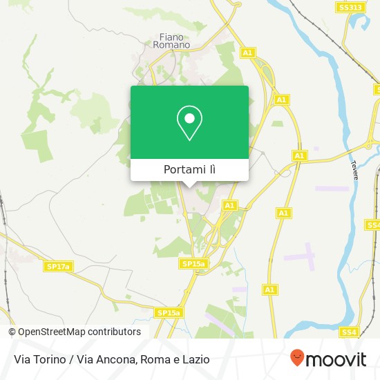 Mappa Via Torino / Via Ancona