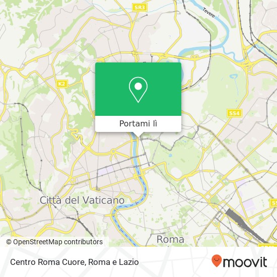Mappa Centro Roma Cuore