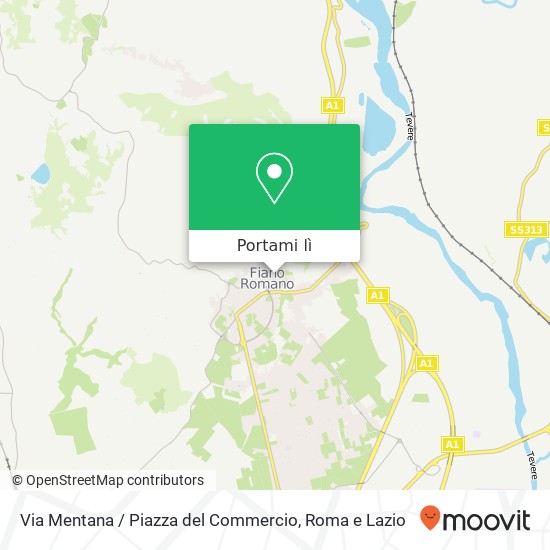 Mappa Via Mentana / Piazza del Commercio