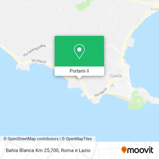 Mappa Bahia Blanca Km 25,700