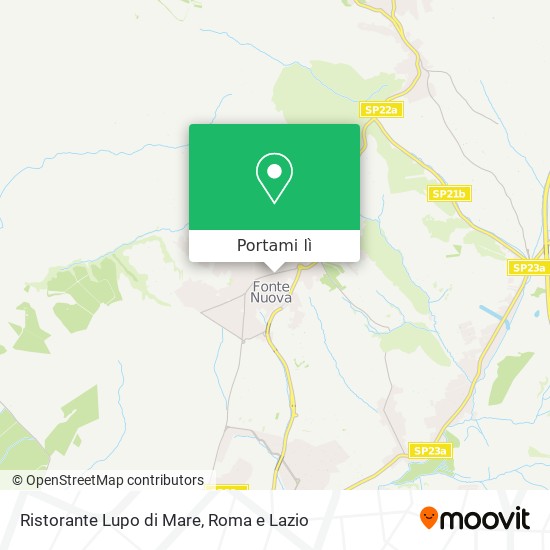 Mappa Ristorante Lupo di Mare