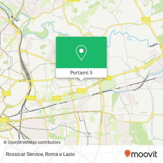 Mappa Rossicar Service