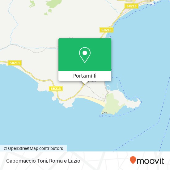 Mappa Capomaccio Toni