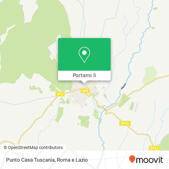 Mappa Punto Casa Tuscania