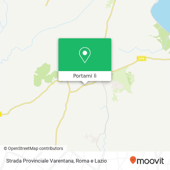 Mappa Strada Provinciale Varentana