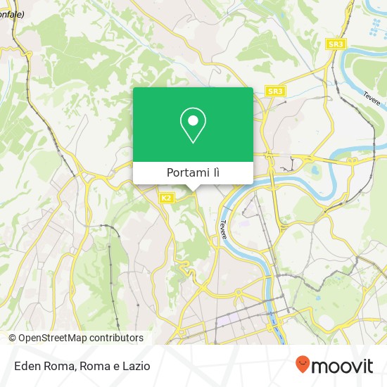Mappa Eden Roma