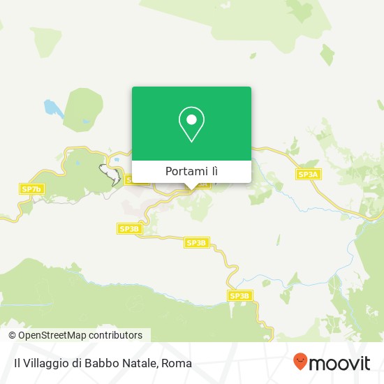 Mappa Il Villaggio di Babbo Natale