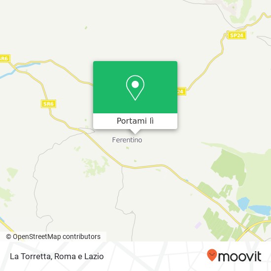 Mappa La Torretta