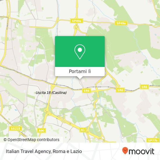 Mappa Italian Travel Agency