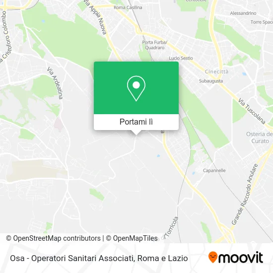 Mappa Osa - Operatori Sanitari Associati