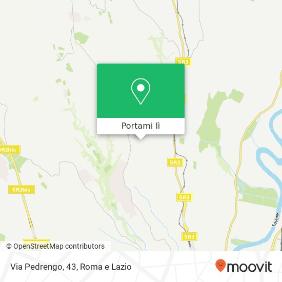 Mappa Via Pedrengo, 43
