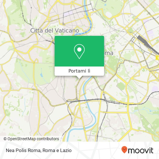 Mappa Nea Polis Roma