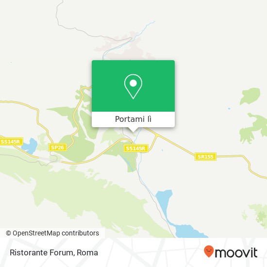 Mappa Ristorante Forum