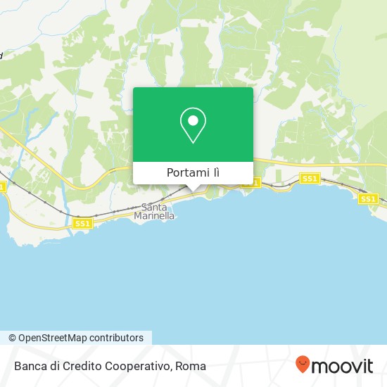 Mappa Banca di Credito Cooperativo