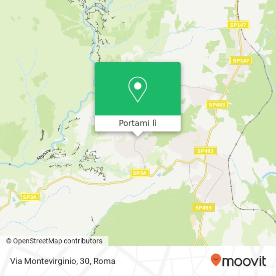 Mappa Via Montevirginio, 30