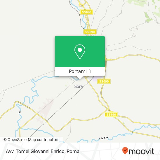 Mappa Avv. Tomei Giovanni Enrico