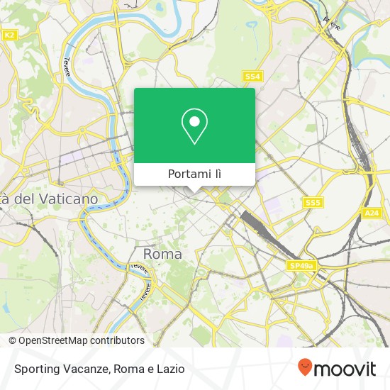 Mappa Sporting Vacanze