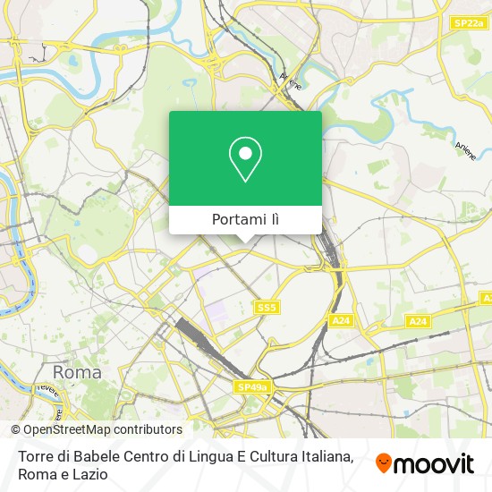 Mappa Torre di Babele Centro di Lingua E Cultura Italiana