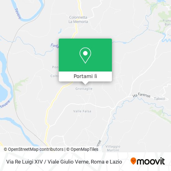 Mappa Via Re Luigi XIV / Viale Giulio Verne
